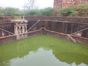 Aaron in a stepwell