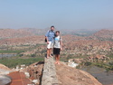 Ace and i at the hanuman temple