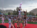 Acrobats at naadam