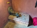 An ancient plate stand in the Changu Museum