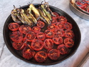 Baked tomatoes and peppers