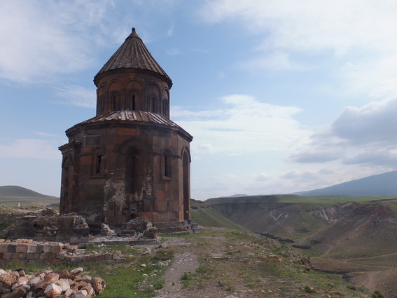 Ruined church in Ani, Turkey