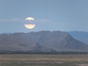 Beautiful moonrise