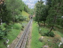 Cable car up penang hill