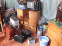 Car battery powered tv