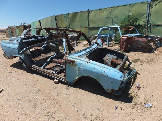 Old cars in Mongolia