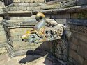A carved water spout in Bhaktapur