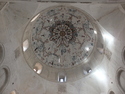Chains hanging from the dome of the ishak pasha palace mosque