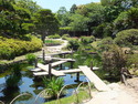 Cool bridge at korakuen garden