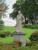 Cool statue in chinese garden singapore