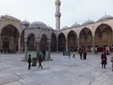 Courtyard of sultan ahmed mosque