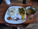 Dal bhat for lunch