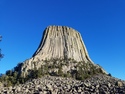 Devils tower up close