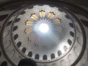 Dome in the church of the holy sepulchre
