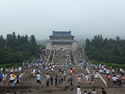 Dr sun yat sens mausoleum from the bottom