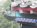 Dragon roof corner