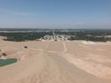 Dunhuang past sand dunes