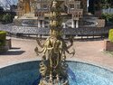 An eleven-headed Chenrezig fountain at Kopan Monastery