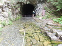Entrance to waterfall cave
