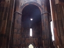 Fallen dome of church