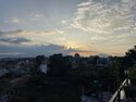 Our first sunset in Danchhi