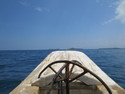 Front of our boat to gili island