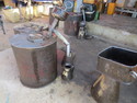 Gas container in inle market