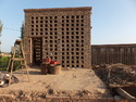 Grape drying building