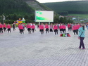 Group dancing in aershan