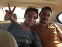 Guy i hitchhiked back with