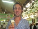 Hanoi ice cream rice cone
