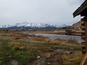 Hot spring on the sawtooth mountains
