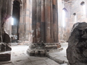 Inside old church