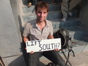Lift south sign