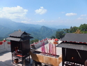 Looking down from chengshan pagoda