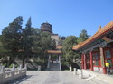Looking up at summer palace