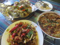 Lunch at restaurant  in lijiang