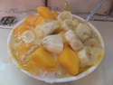Mango ice
