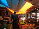 Market in bemo tana toraja