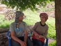Me and malak looking sternly at each other