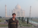 Me at the taj mahal