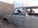 Me in old car
