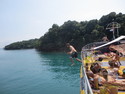 Me jumping off a boat