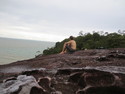 Me sitting by bako overlook