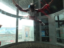 Me skydiving in wind tunnel
