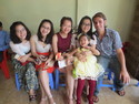 Me thao her sister and some other relatives