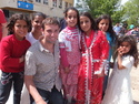 Me with turkish children