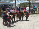 Mens traditional dance in jinfeng