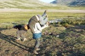 Mongolian picking me up while wrestling