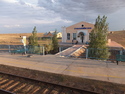 Mongolian railway station